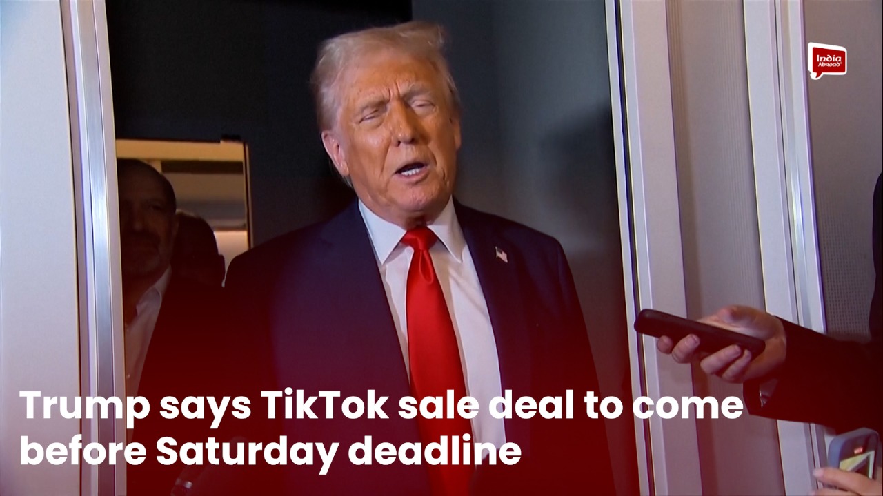 Trump says TikTok sale deal to come before Saturday deadline